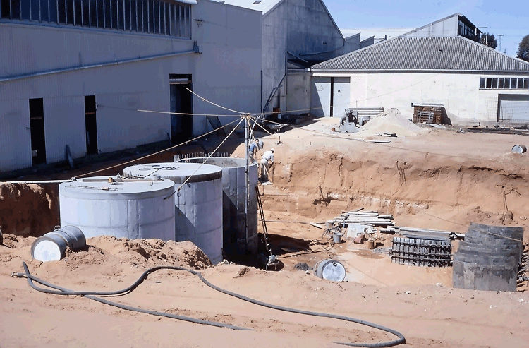 1965 - 10,000 Gallon Tanks Underground