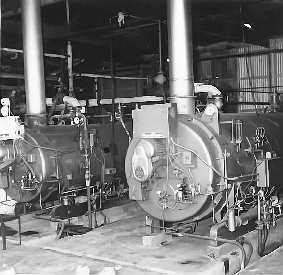 1967 - 150 & 200HP oil fired boilers