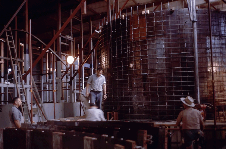 1968 - 25,000 Gallon No.1 Ferment Cellar