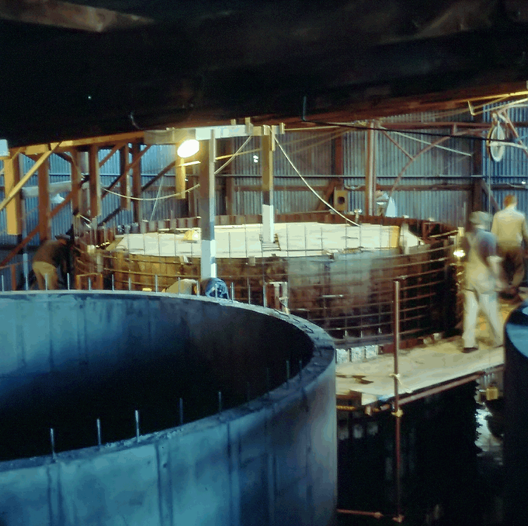 1968 - No.1 25,000 Gallon Fermentation Tank