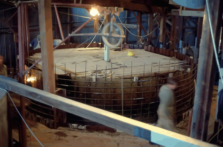 1968 - No.1 25,000 Gallon Fermentation Tank