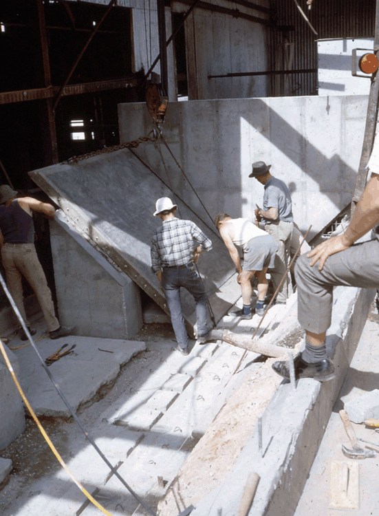 1968 - No.1 Ferment Crusher Bins